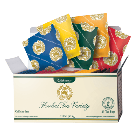 While Supplies Last G`Day® Herbal Tea Variety