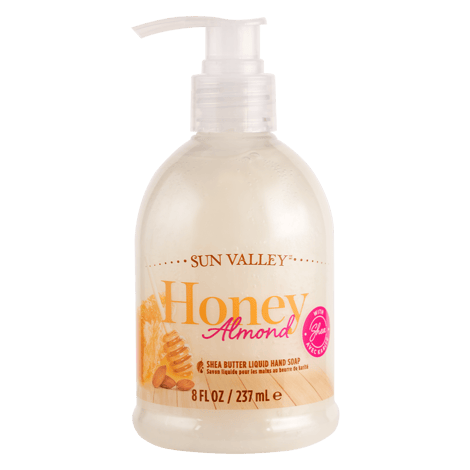 Sun Valley® Shea Butter Liquid Hand Soap: Honey Almond
