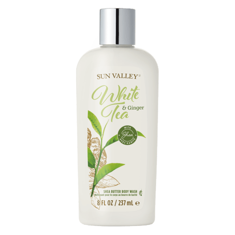 Sun Valley® Shea Butter Body Wash: White Tea & Ginger