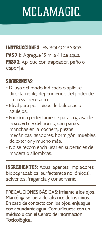 Limpiador para tareas pesadas MelaMagic®