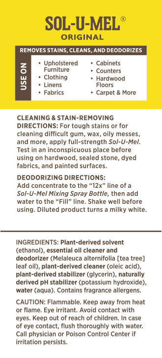 Sol-U-Mel® 3-in-1 Cleaner: Original Scent