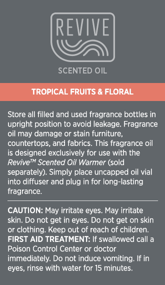 Revive Scented Oil: Tropical Fruits & Floral