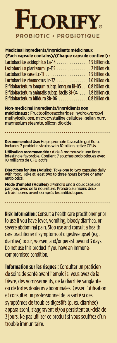 Florify Daily Probiotic