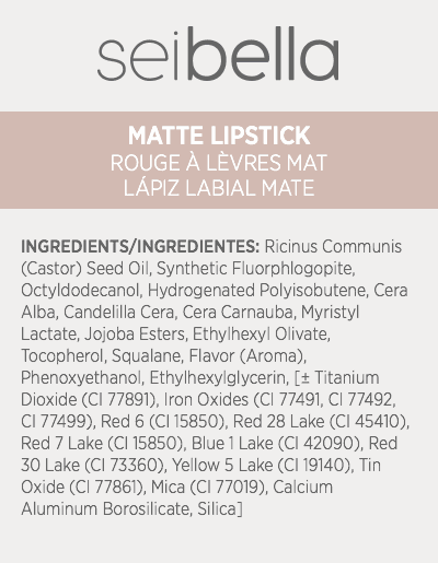 Sei Bella Matte Lipstick: Critic