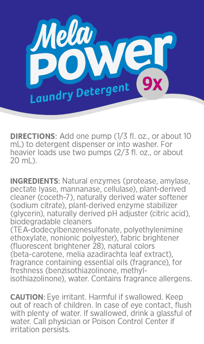 Regular MelaPower® 9x Detergent: Island Breeze