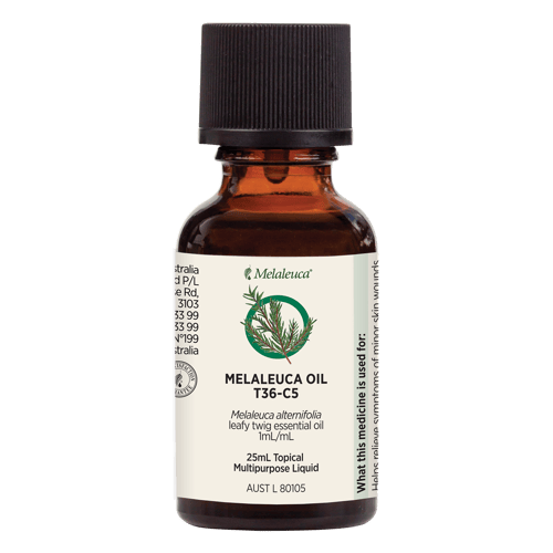 View of T36-C5® Melaleuca Oil