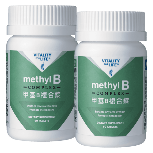 [滿點特惠] 甲基B 複合維他命雙瓶組 (網路限定)
