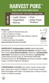 Harvest Pure Fruit & Vegetable Wash  