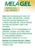 MelaGel Topical Gel - Tube