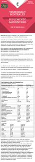 Multivitamínico con minerales Vitality para mujeres