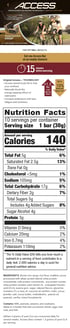 Access® Exercise Bars: Chocolate Peanut Butter Krisp