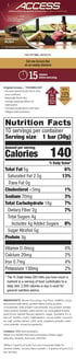 Access® Exercise Bars: Chocolate Raspberry Rush
