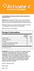 Activate-C Immune Complex™ Food Supplement Drink Mix - Orange Blast