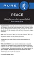 Mezcla calmante Pure Peace