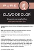 Aceite esencial de clavo de olor Pure