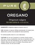 Pure™ Oregano Essential Oil