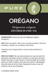 Aceite esencial de orégano Pure