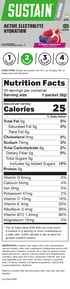 Sustain Active Hydration: Blueberry Pomegranate Packets