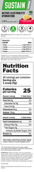 Sustain Active Hydration: Raspberry Lemonade Value Size