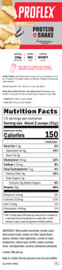 Proflex Protein Shake: Vanilla Bean