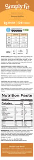 Simply Fit™ Simple Start Baking Mix: Banana Muffins
