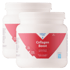 Dos botes de bebida Collagen Boost