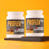 Dos licuados de batidos Proflex Pro
