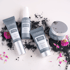 Charcoal and Flower Travel Size Skin Care Collection