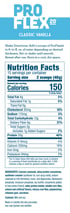 ProFlex20® Protein Shake: Classic Vanilla