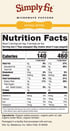Simply Fit™ Microwave Popcorn: Natural Butter