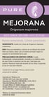 Aceite esencial de mejorana PURE