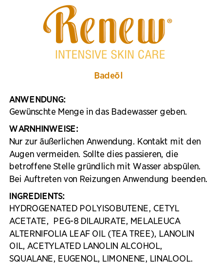 Renew® Bath Oil