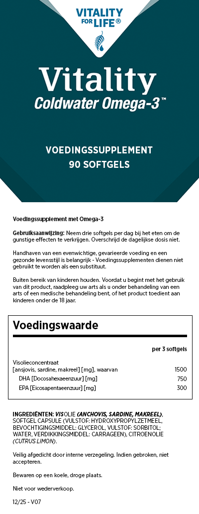 Vitality Coldwater Omega-3