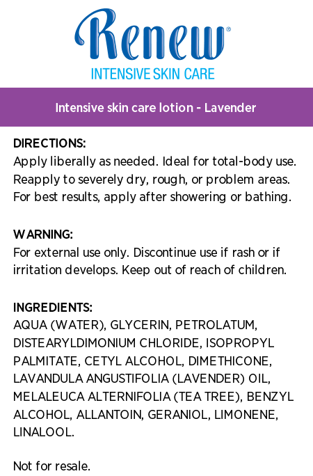 Renew® Lotion with Pure™ Lavender
