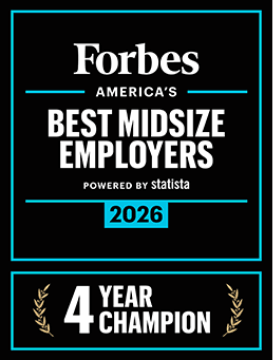 Forbes Best Midsize Empoyers
