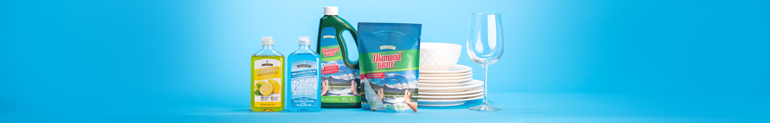 EcoSense Dish Product Line