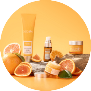 Sei Bella Vitamin C skin care products