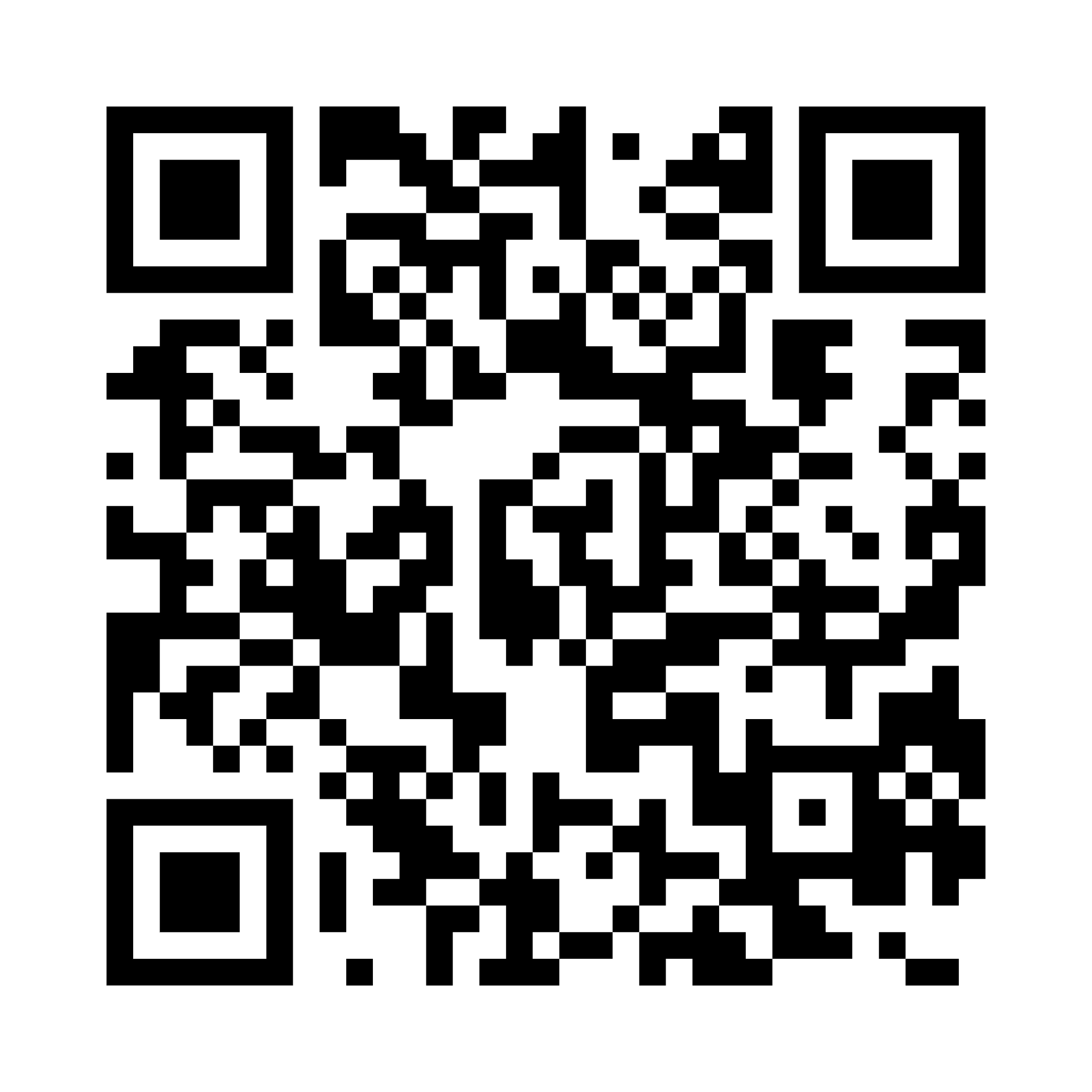 Código QR para descargar la aplicación desde App Store de Apple